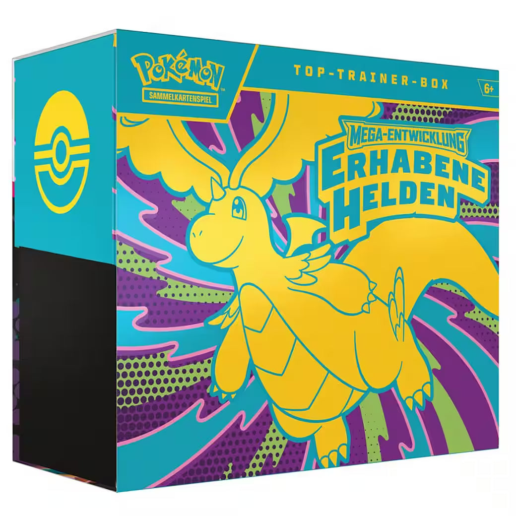 Top-Trainer-Box Erhabene Helden Pokemon Sammel-Karten deutsch