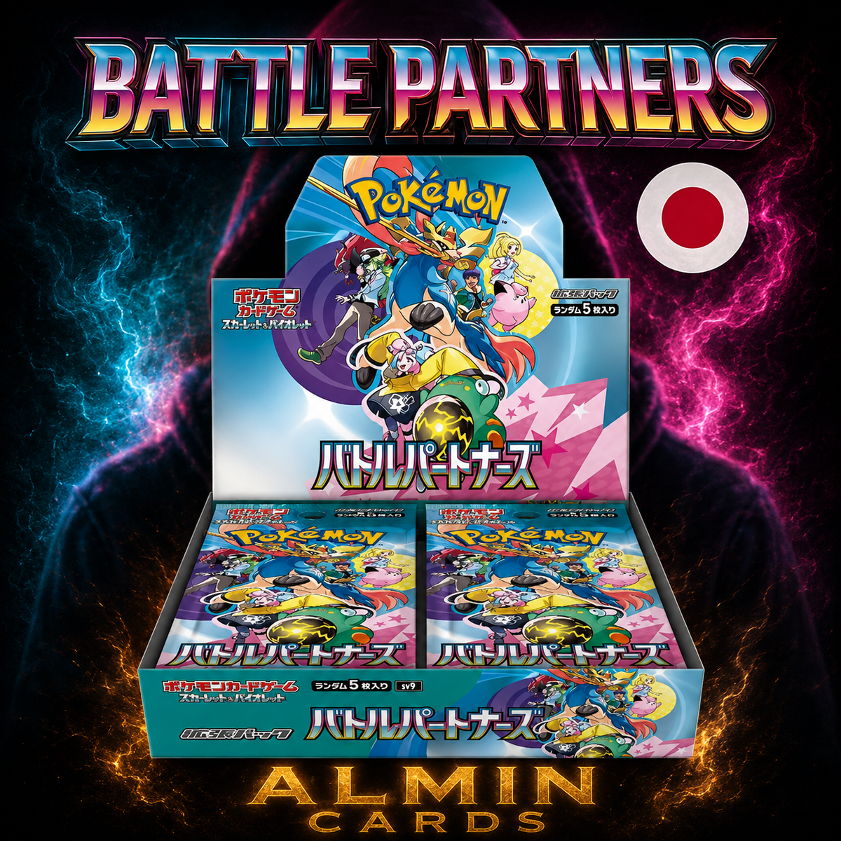 Pokémon Battle Partners Display sv9 japanisch
