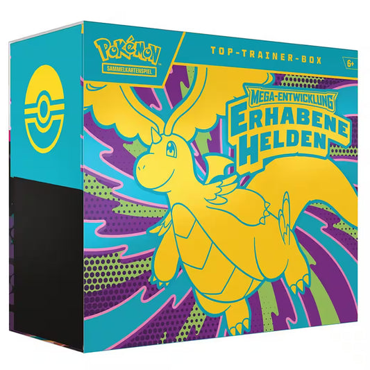 Top-Trainer-Box Erhabene Helden Pokemon Sammel-Karten deutsch