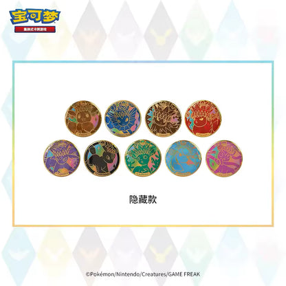 Pokemon Terastal Gathering Badge Set Chinesisch