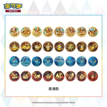 Pokemon Terastal Gathering Badge Set Chinesisch