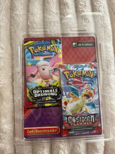 Pokémon 2er Blister Optimale Ordnung Obisidian Flammen