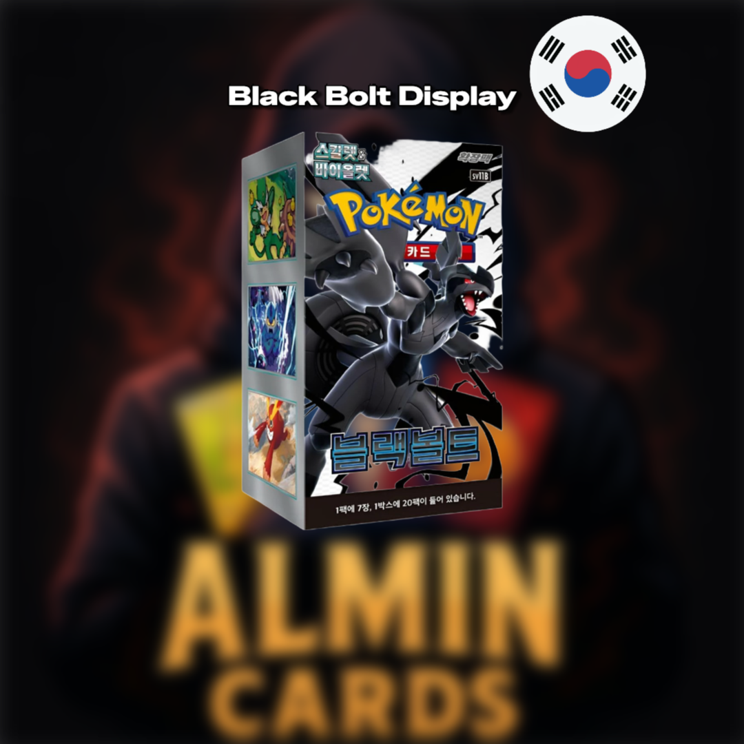 Pokémon - Black Bolt - KOR