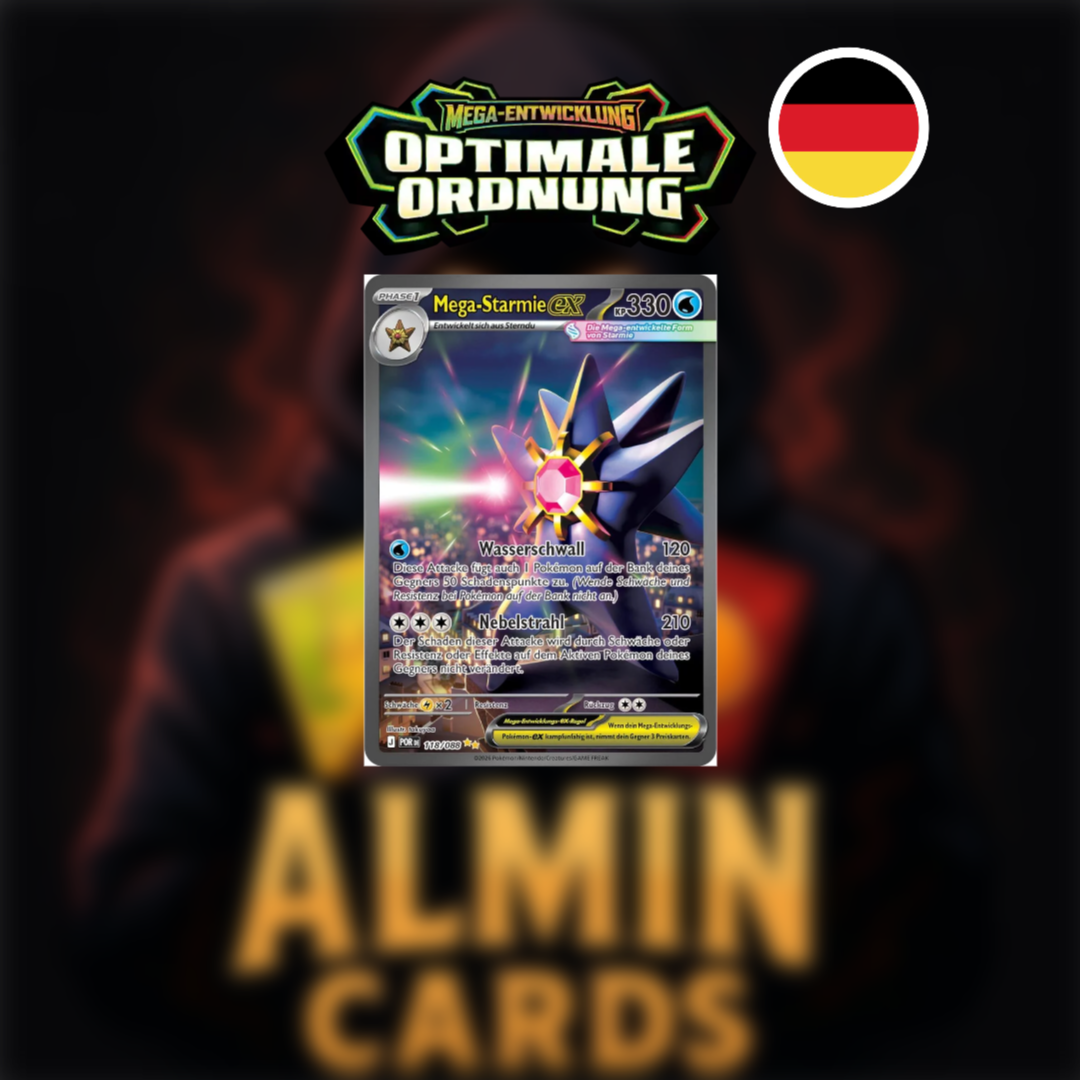Pokémon MEGA-Entwicklung - Optimale Ordnung