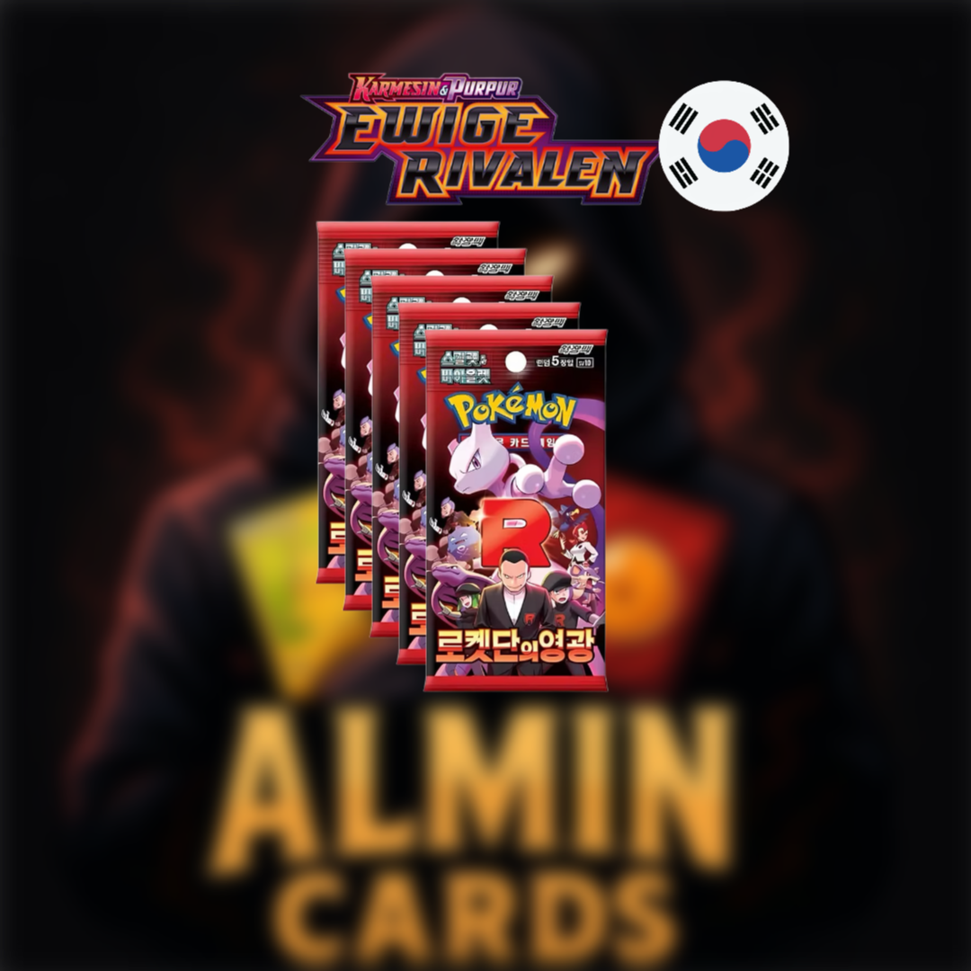 Pokémon - Glory of Team Rocket Booster Display - KOR