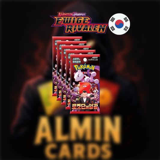 Pokémon - Glory of Team Rocket Booster Display - KOR