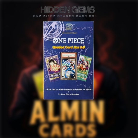 Hidden Gems® One Piece Graded Card Box 3.0 (Graded Card + 2x OP Booster)