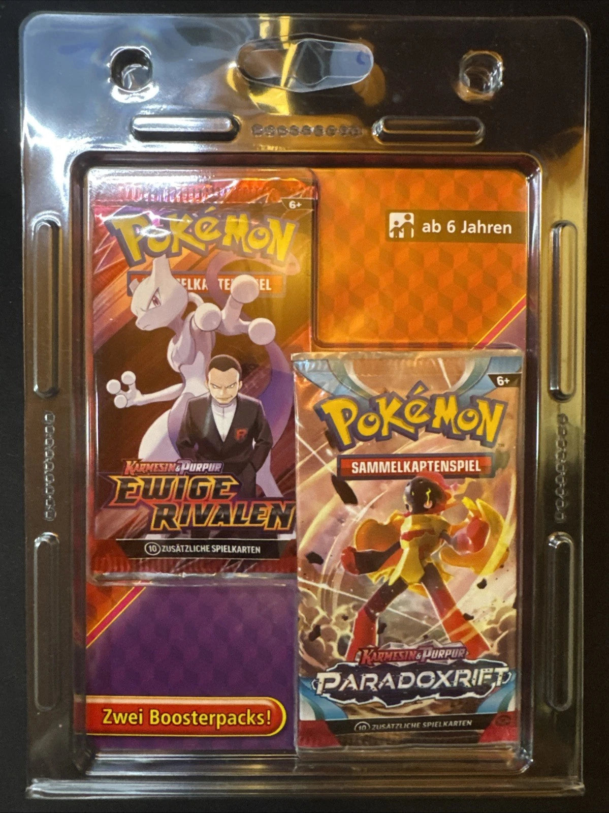 Pokémon 2er Blister Ewige Rivalen Paradoxrift